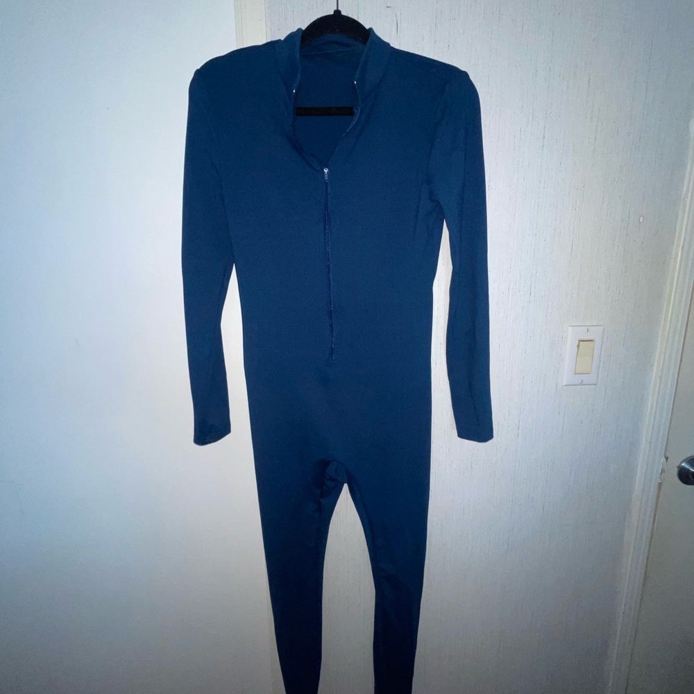 Elegant Blue Jumpsuit